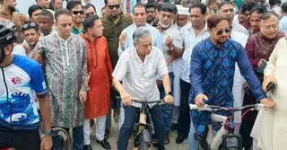 বাংলাদেশের প্রথম সাইকেল ট্র্যাক উদ্বোধন